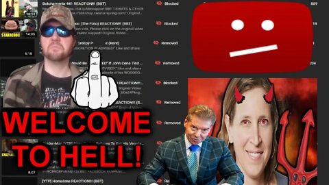 YOUTUBE KEEPS ATTACKING MY CHANNEL & WWE KEEPS BLOCKING VIDEOS! (RANT)