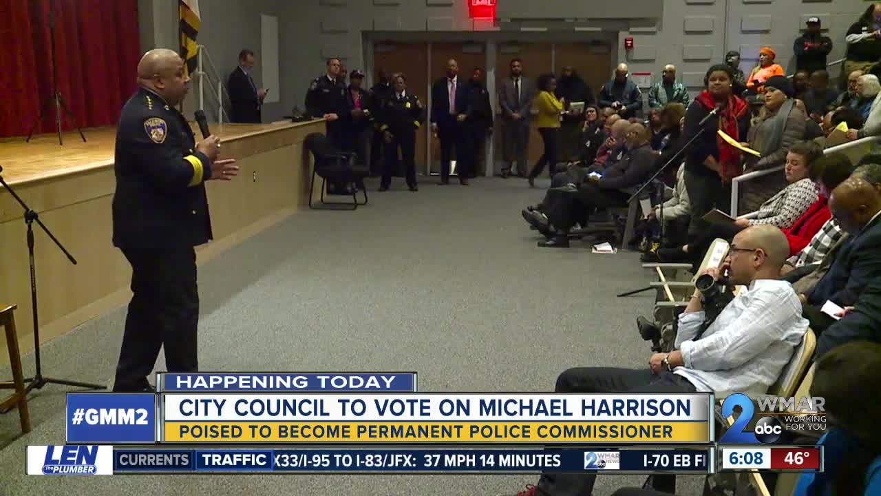 Baltimore City Council set to vote whether to confirm Michael Harrison as police commissioner