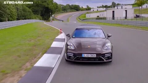 Truffle Brown Facelift Panamera Turbo S Sport Turismo FACELIFT driven HARD / TRASHED. All out!