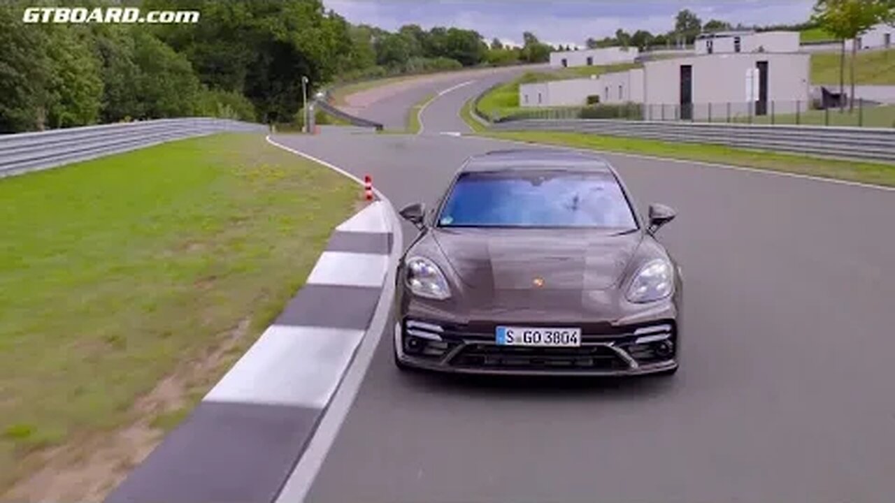Truffle Brown Facelift Panamera Turbo S Sport Turismo FACELIFT driven HARD / TRASHED. All out!
