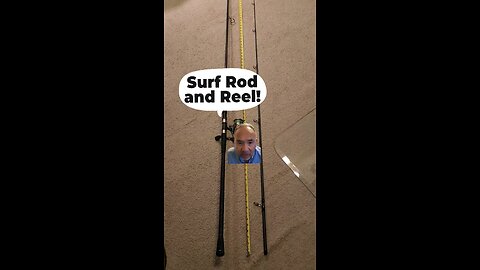 Okuma Rockaway Surf Rod Combo, Two Piece Measurements! #fishing #fishingmethods #surffishing