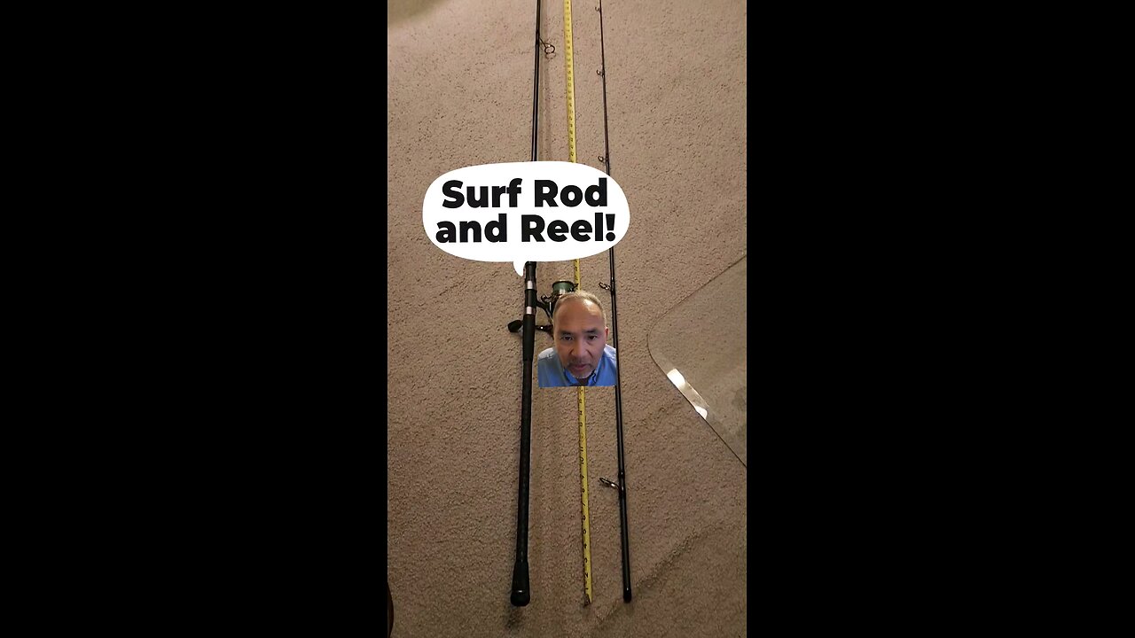 Okuma Rockaway Surf Rod Combo, Two Piece Measurements! #fishing #fishingmethods #surffishing