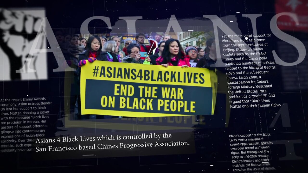 Chinese Communist Party Ties to Black Lives Matter