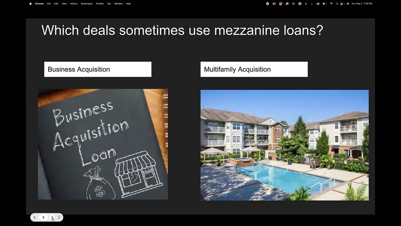 Mezzanine Lending for Passive Income - Benjamin Z Miller Investor Networking Group