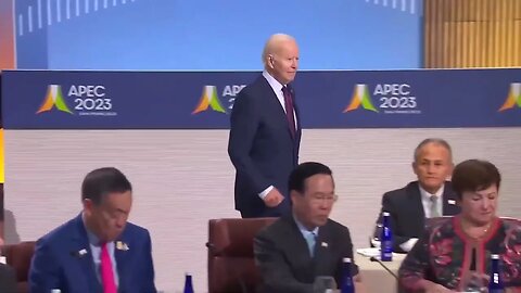 Biden Is Late To His Own Meeting Again, Demonstrates Vigor By Half Jogging Two Steps