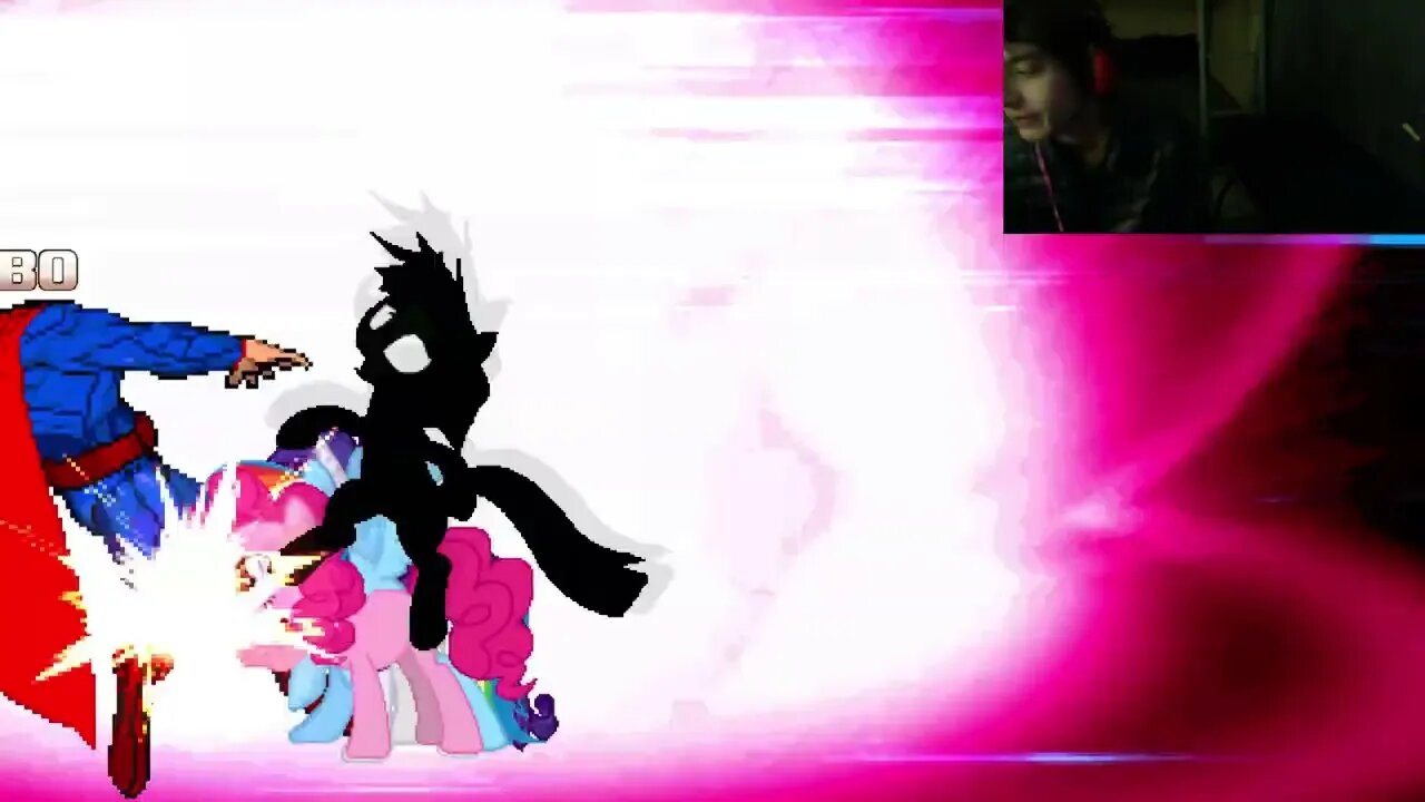 My Little Pony Characters (Twilight Sparkle, Rainbow Dash, And Rarity) VS Superman In An Epic Battle
