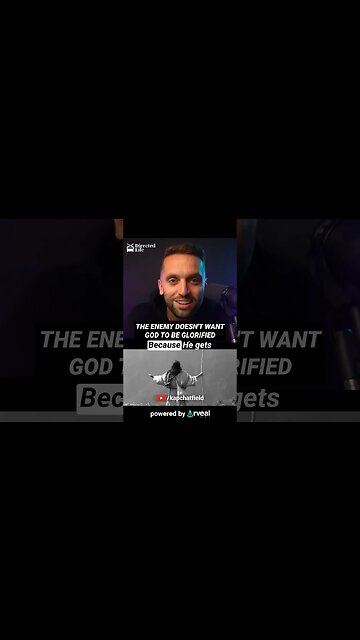 The enemy doesn't want God to be glorified #jesus #bible #holyspirit #christianity #god