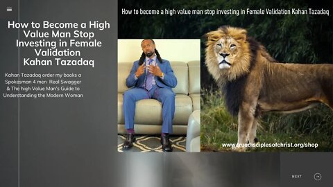 How to Become a High Value Man Stop Investing in Female Validation Kahan Tazadaq Shah #tazadaq