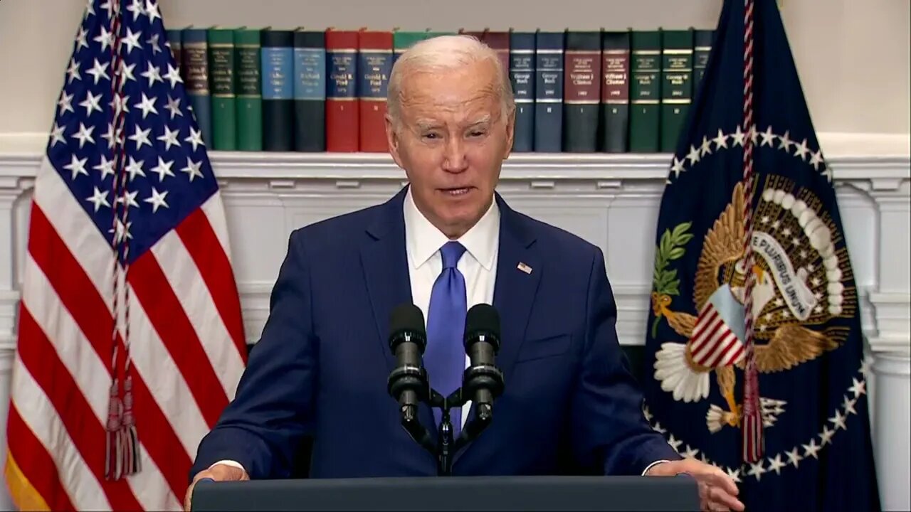 Joe Biden Sounds Unwell As He Reads Teleprompter Remarks On Artificial Intelligence