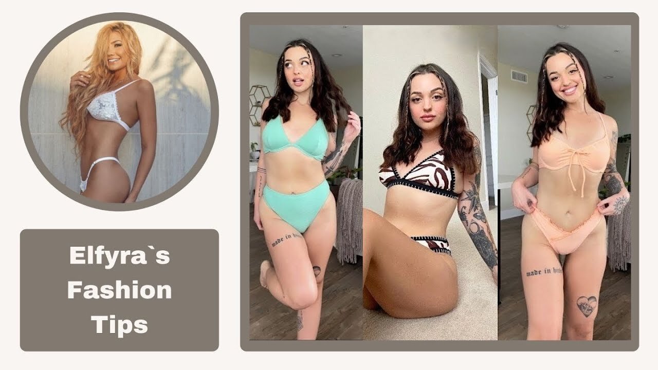 Olivia Cara - Spring 2023 Bikini Try On Haul CupShe