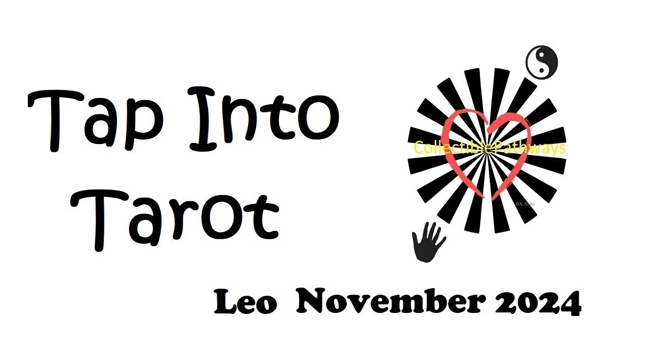 Leo Tap Into Tarot November 2024