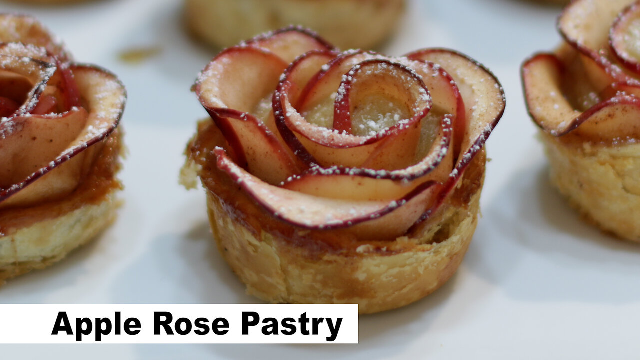 Apple Roses Pastries