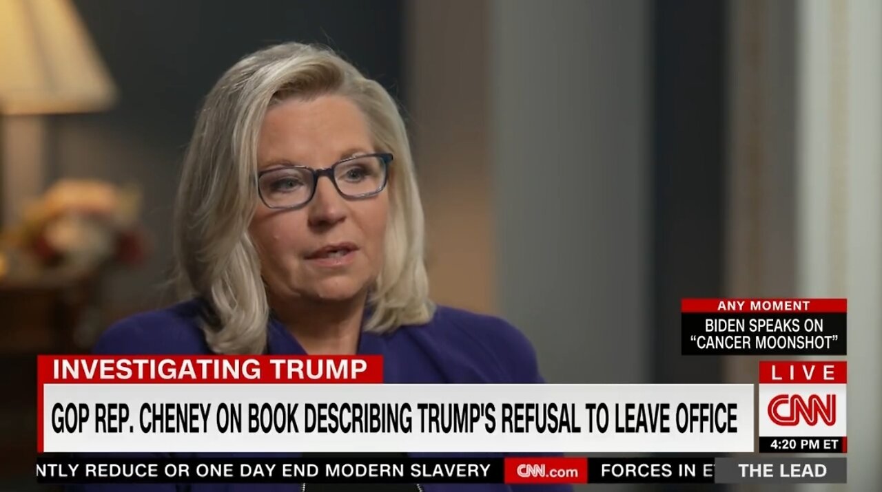 Liz Cheney: Book Claiming Trump Wasn’t Leaving WH Shows How Dangerous He Is