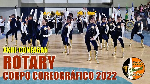 CORPO COREOGRÁFICO 2022 - BMER 2022 - BANDA MARCIAL ROTARY ALTO DO PASCOAL 2022 - CONFABAN 2022