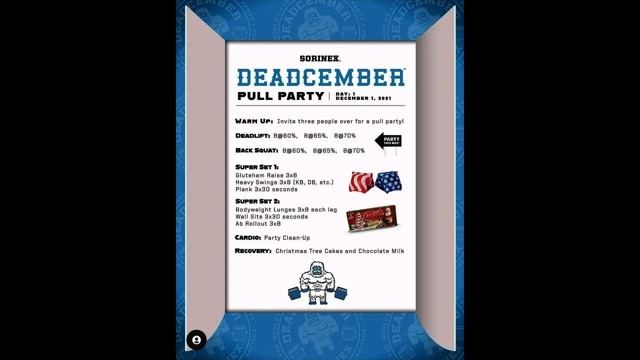 Deadcember 2021, Day 1