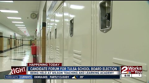 Candidate forum for tulsa school board election