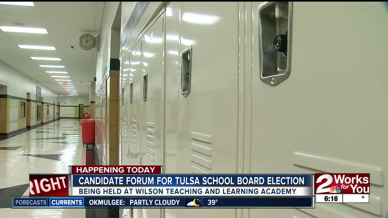 Candidate forum for tulsa school board election