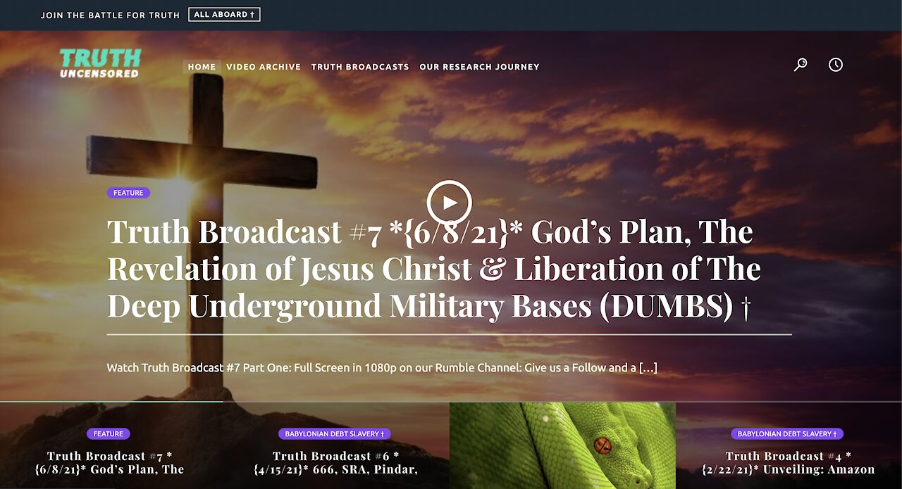 Truth Broadcast #7 *{6/18/21}* Pt. 4: DTC, Dominion, Indictments, Military Tribunals & The Chosen †