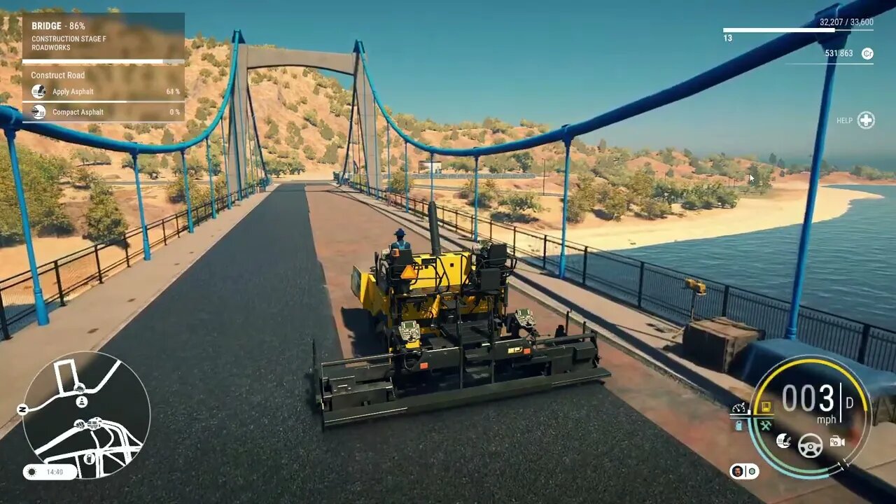 Construction Simulator 22 Ep 2 Finishing that bridge