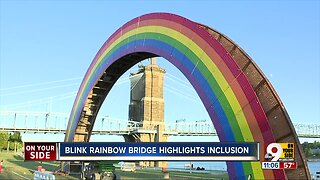 Travelling rainbow bridge in town for BLINK highlights LGBTQ issues