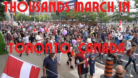 Worldwide Freedom Assembly Toronto Canada July 24, 2021