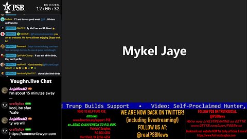 2024-10-13 12:00 EDT - Mykle covering: