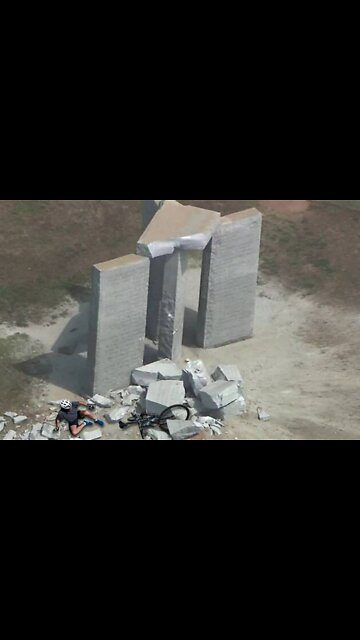 Georgia guidestones footage