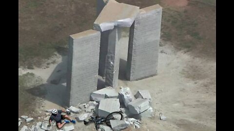 Georgia guidestones footage