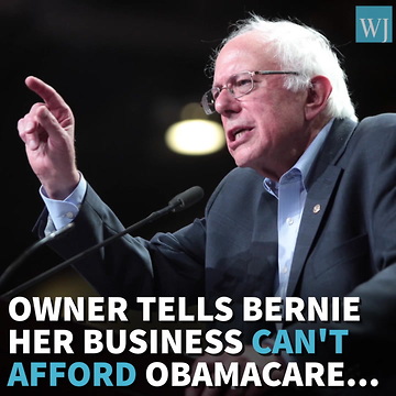Bernie Sanders Confronted With Truth About Obamacare