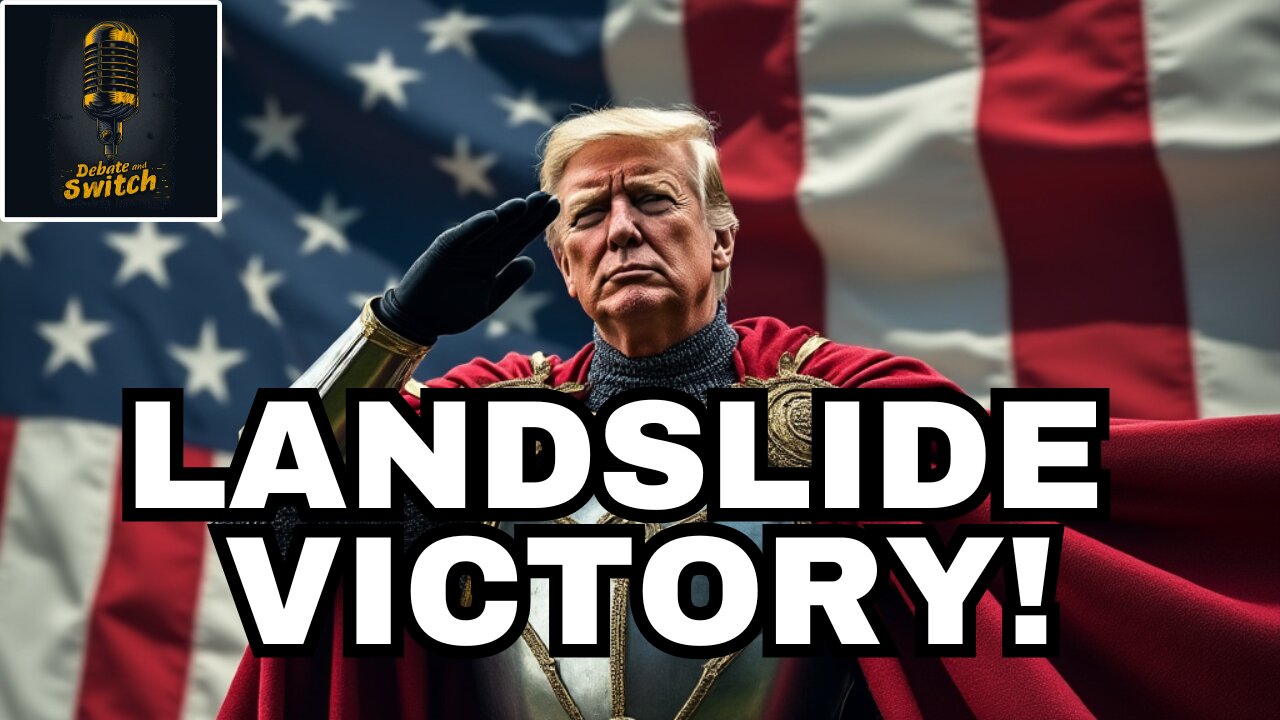 Trump Wins In a Landslide VICTORY!!!!!