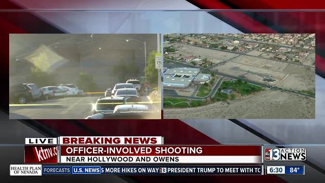 Update on shooting involving Vegas police