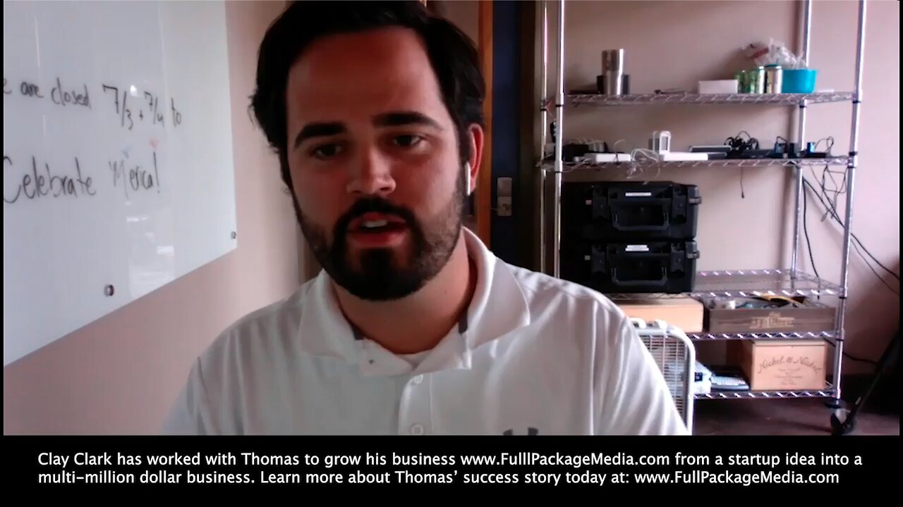 FullPackageMedia.com Success Story + Clay Clark Client Success Stories | From Startup to Multi-Million Dollar Business | "I've Been a Coaching Client Since the Beginning of Our Business."