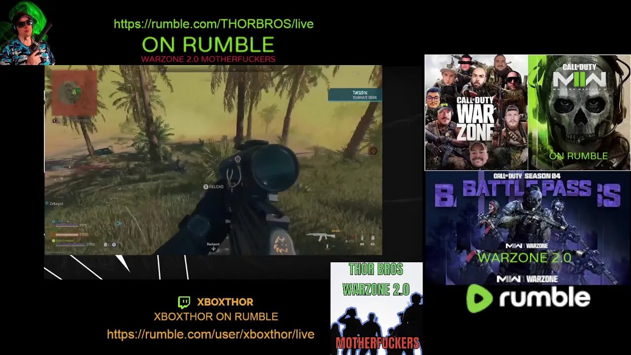 Stream Moderm warfare 2 Live