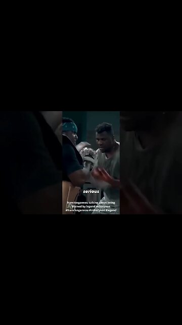 francis ngannou talking about being trained by legend mike tyson #shorts #francisngannou #tyson