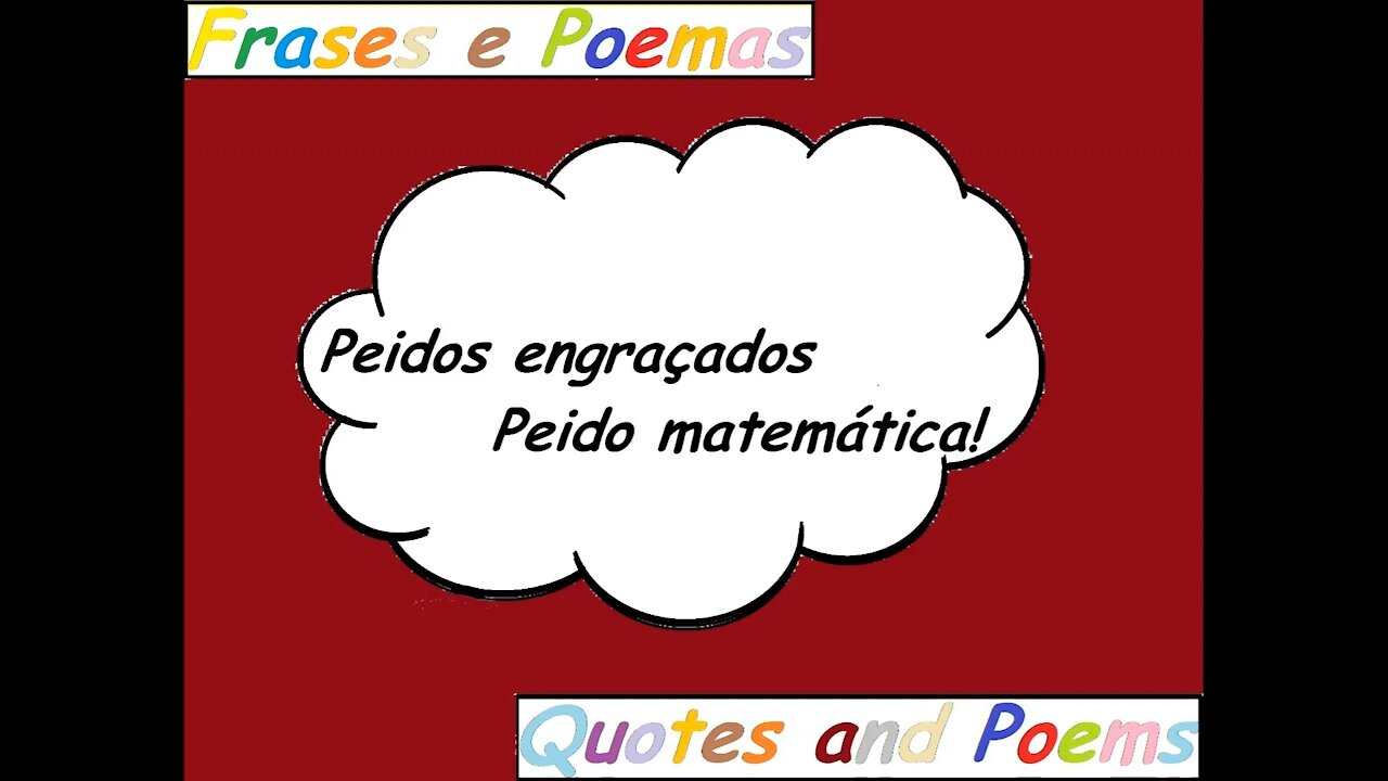 Peidos engraçados: Peido matemática! [Frases e Poemas]