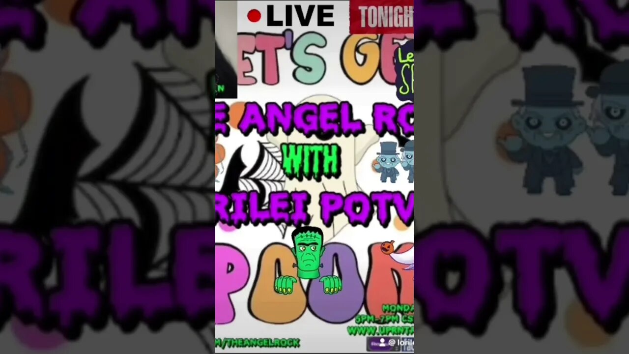 THE ANGEL ROCK is LIVE TONIGHT STARTING AT 6PM EST, COME JOIN THE FUN!