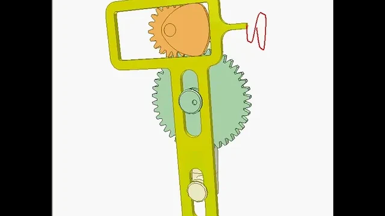 2604 Cam and gear mechanism 8