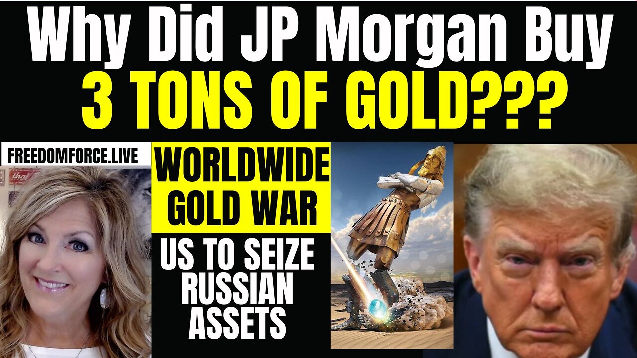 Why did JP Morgan Buy 3 Tons of Gold?? WW Gold War 5-5-24 11 AM CST