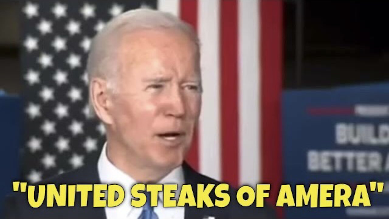 Joe Biden Gaffe: Can’t even say our country’s name accurately 🤦♂️