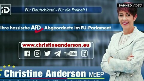 MEP Christine Anderson Mr. Trudeau olet häpeäksi kaikille demokratioille säästä meidät läsnäololtasi