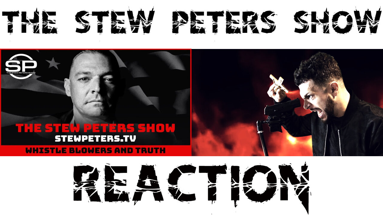 Stew Peters Show REACTION VIDEO (Rapper reacts to conservative news anchor Stew Peters)