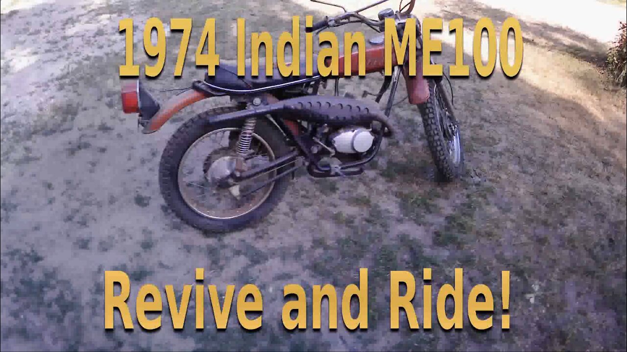 1974 Indian Dirt Bike Revived!