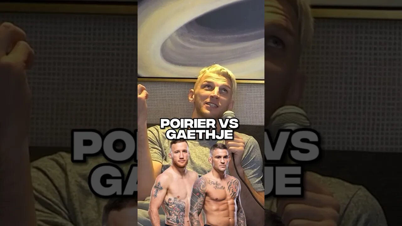 Dustin Poirier vs Justin Gaethje who wins? Dan Hooker picks..#ufc291 #shorts