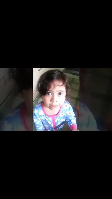 Sweet little two year old baby girl speaks gibberish- so sweet and funny #babygirl