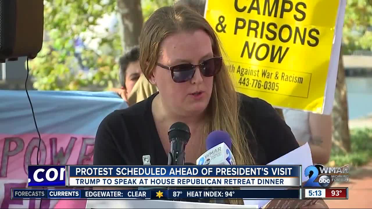 Protest scheduled ahead of President's visit