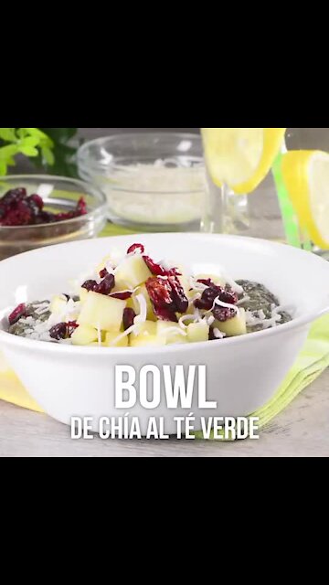 Chía al Té Verde Bowl