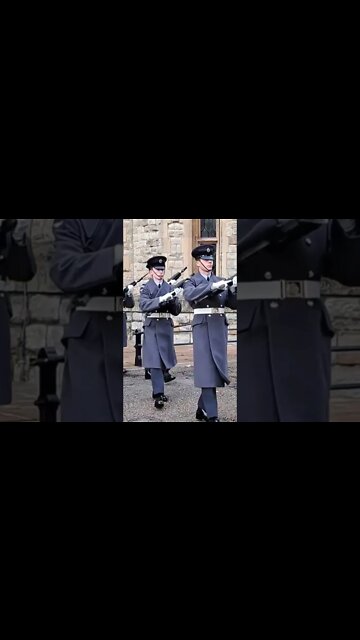 Royal Air force changing of the guard #toweroflondon
