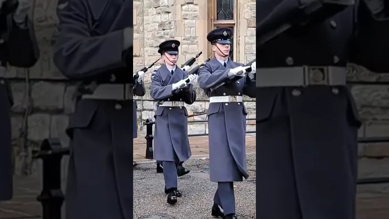 Royal Air force changing of the guard #toweroflondon