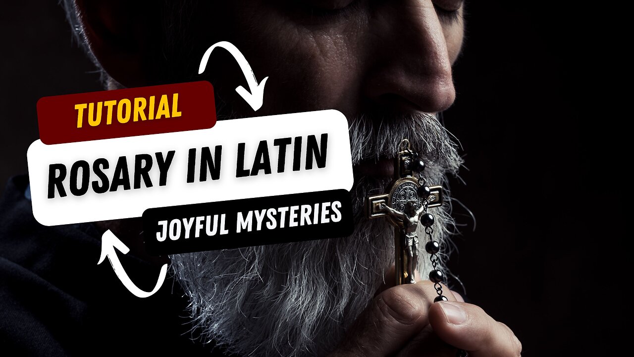 Rosary in Latin + Joyful Mysteries