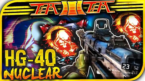 BO3: "HG 40 NUCLEAR!" - INSANE "HG-40 NUCLEAR MEDAL" ON NUK3TOWN! "HG40 Nuclear Medal Gameplay!"